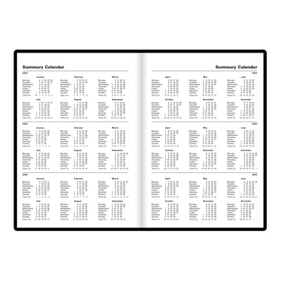 Letts Principal Daily Planner - 8 1/4" x 5 7/8"