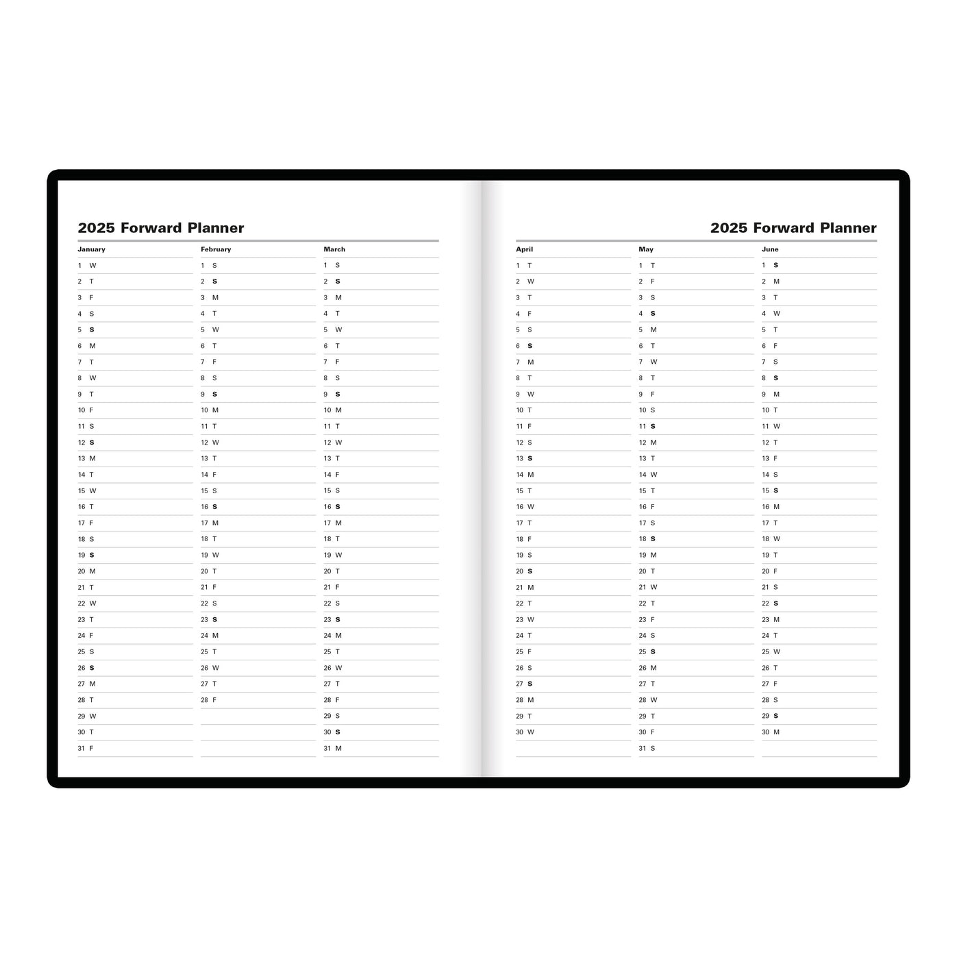 Letts Principal Daily Planner - 8 1/4" x 5 7/8"