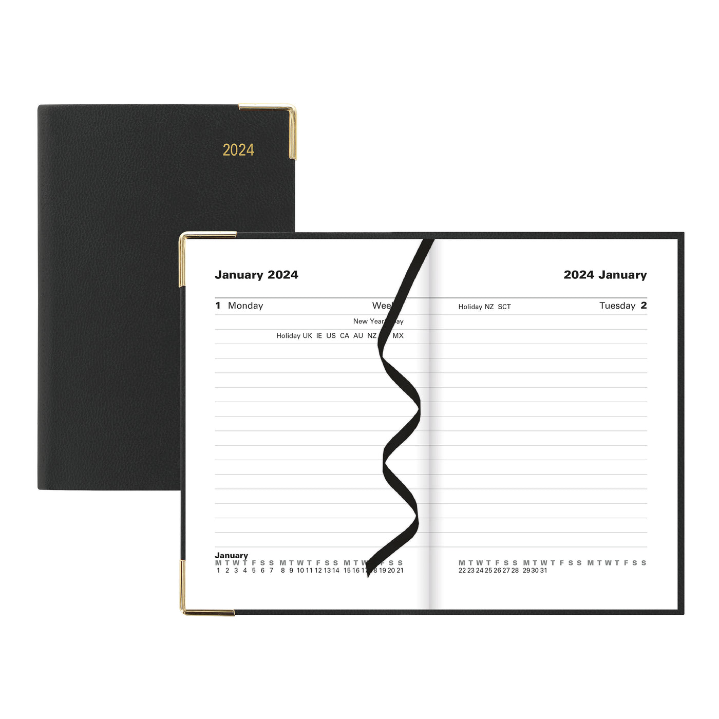 Letts Classic Daily Planner - 4 1/4" x 2 3/4"