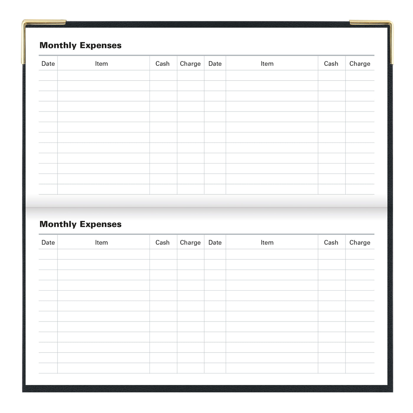 Letts Classic Month to View Planner - 6 5/8" x 3 1/4"