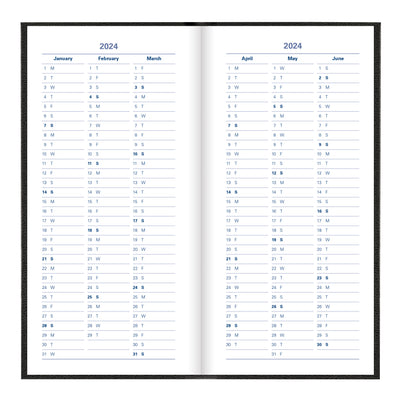 Letts Principal Week to View Planner - 6" x 3 1/8"