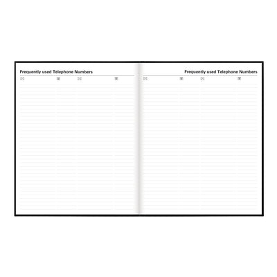 Letts Principal Week to View Appointment Book - 10 1/4" x 8 1/4"