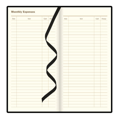 Letts Signature Week to View Vertical Planner - 6 1/2"  x 3 1/4"