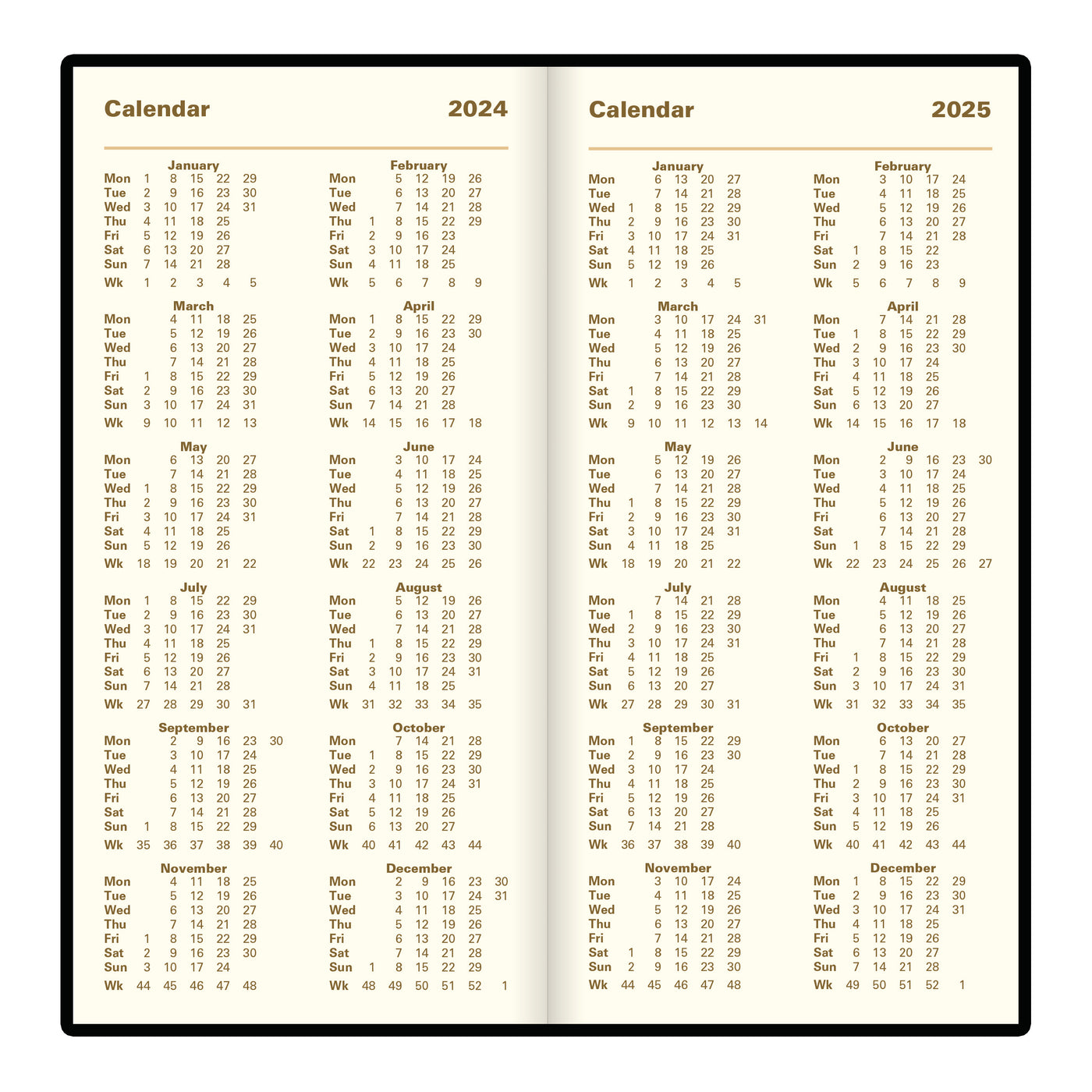 Letts Signature Week to View Vertical Planner - 6 1/2"  x 3 1/4"