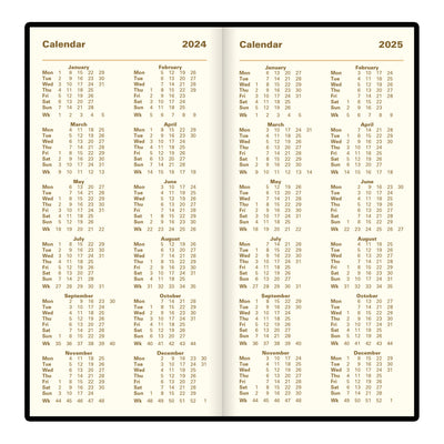 Letts Signature Week to View Vertical Planner - 6 1/2"  x 3 1/4"