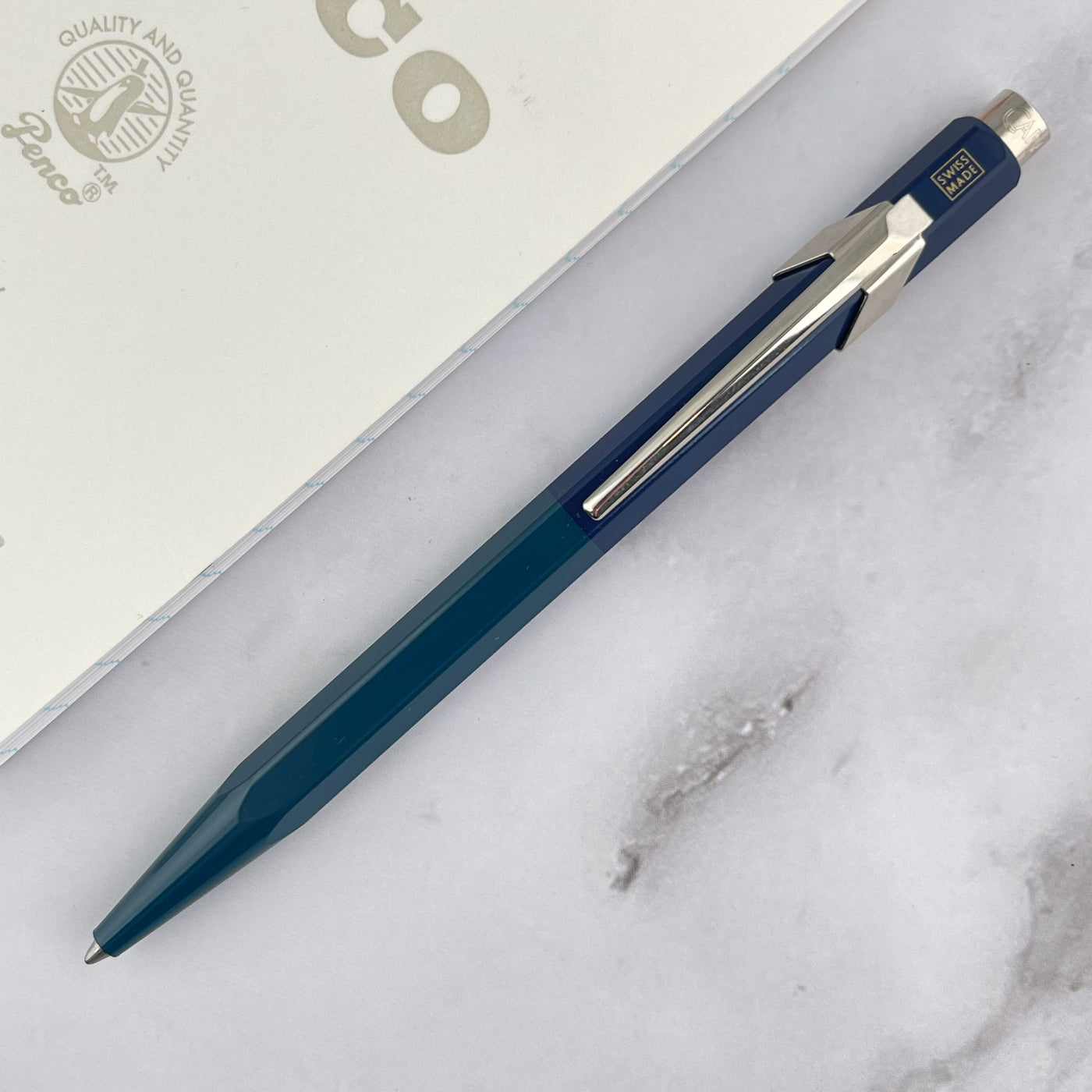 Caran d'Ache Paul Smith 849 Ballpoint Pen - Racing Green / Navy (Special Edition)