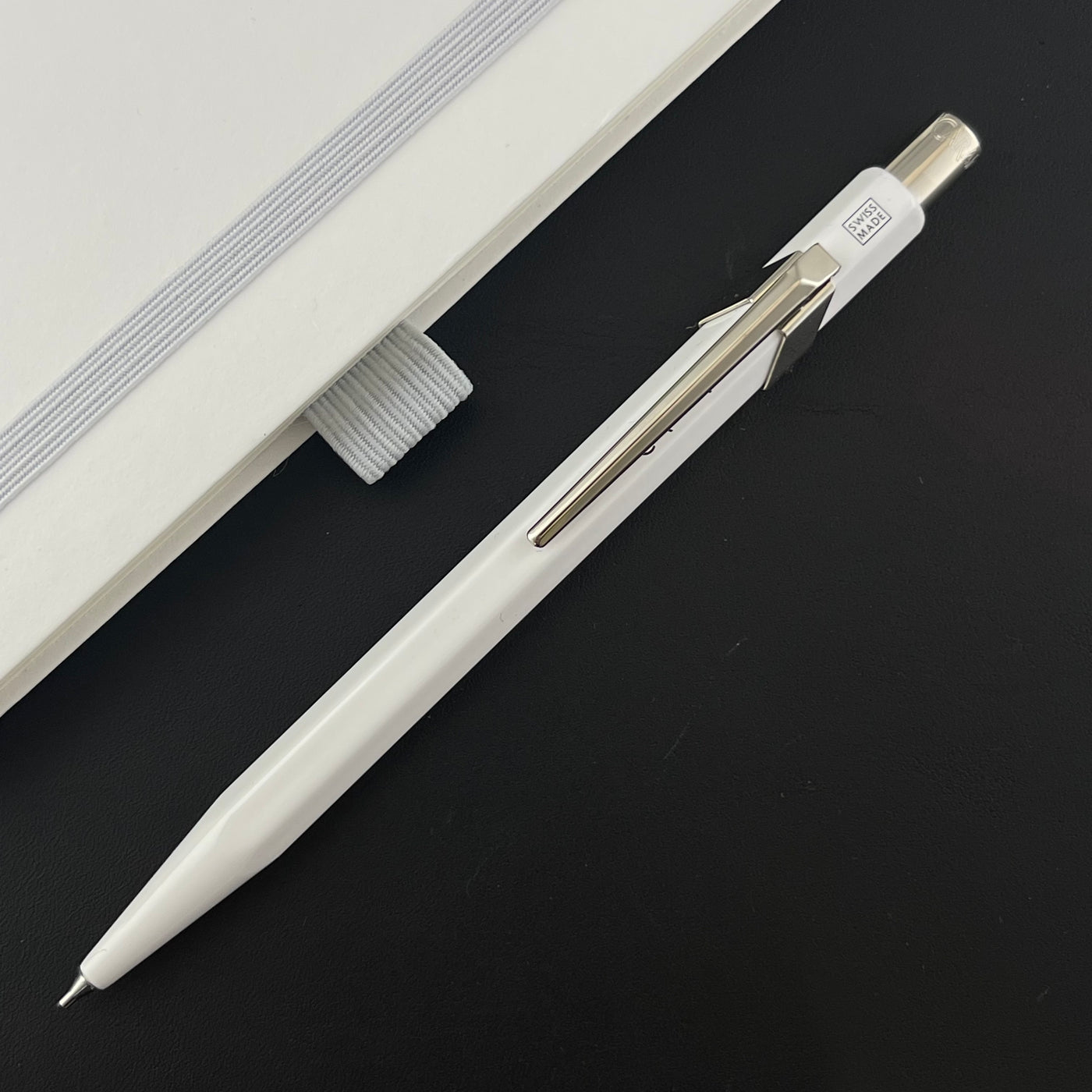 Caran d'Ache 849 Mechanical Pencil - Metal White