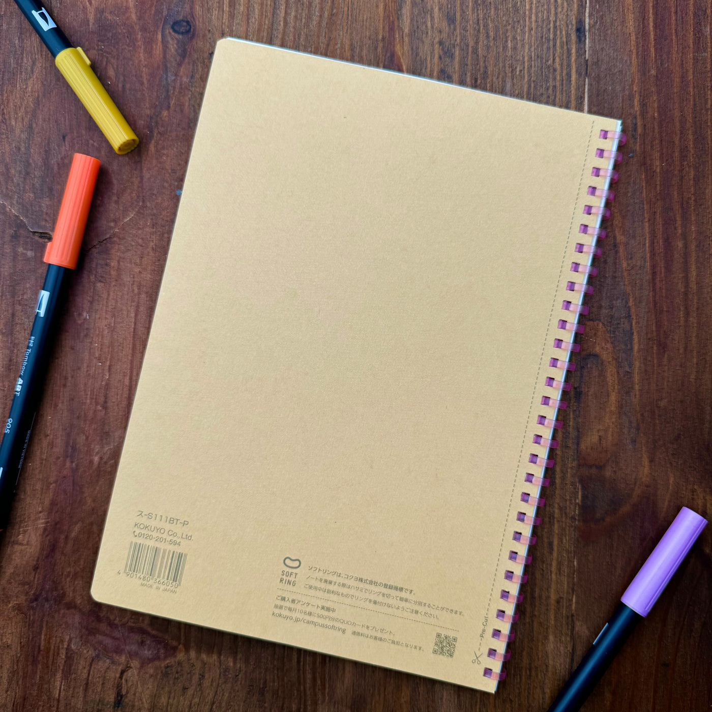 Kokuyo Campus Soft Ring Notebook - B5