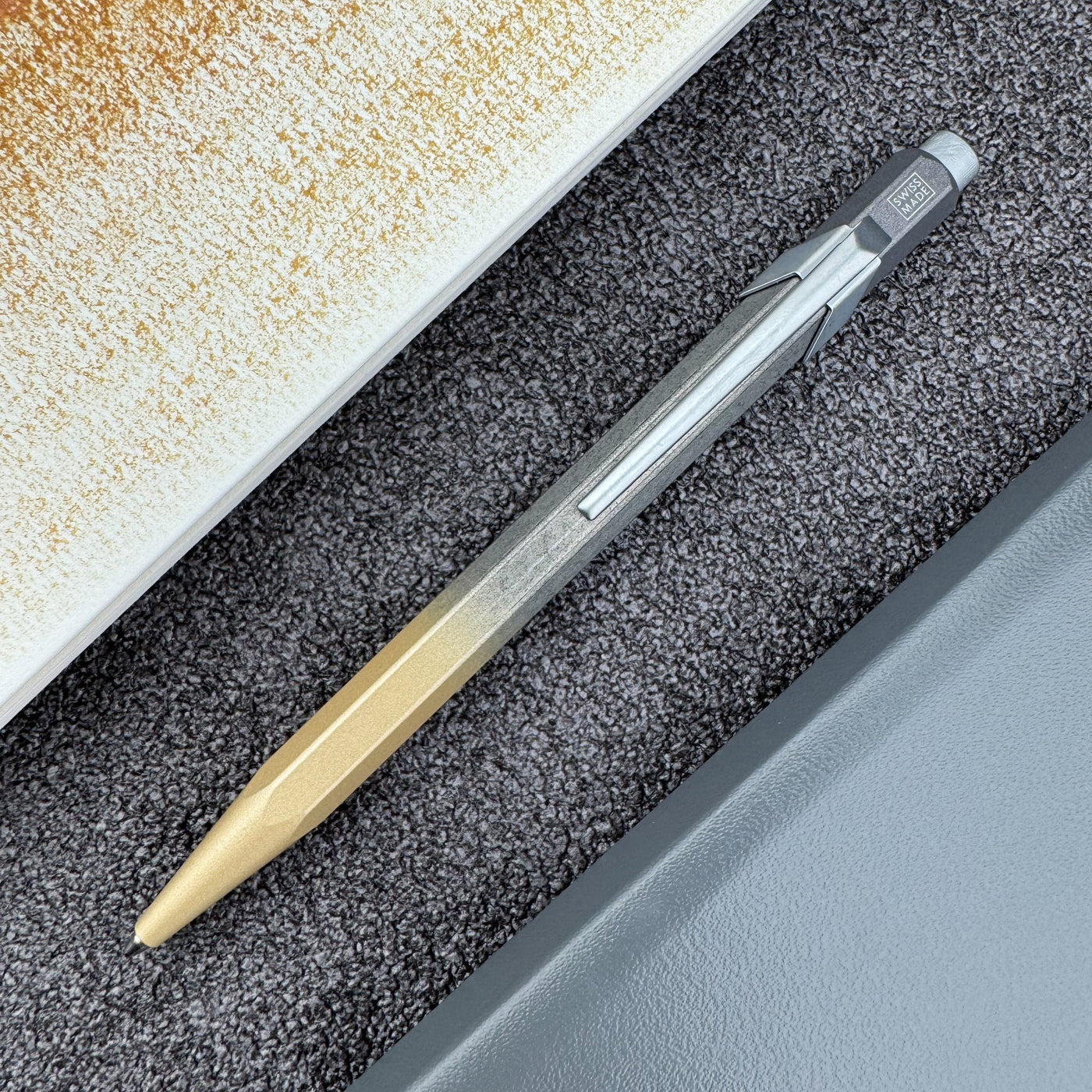 Caran d'Ache 849 Metal Ballpoint Pen - Cosmic Gold (Special Edition)