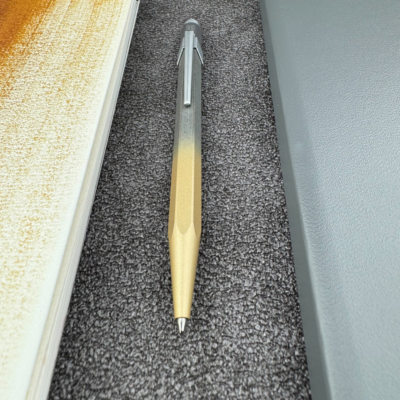 Caran d'Ache 849 Metal Ballpoint Pen - Cosmic Gold (Special Edition)