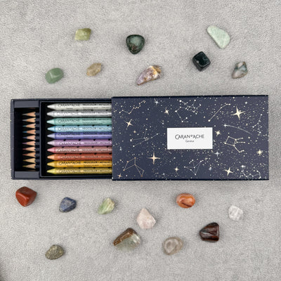 Caran d'Ache Mixed Media Metallic Set - Cosmic (Special Edition)