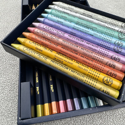 Caran d'Ache Mixed Media Metallic Set - Cosmic (Special Edition)