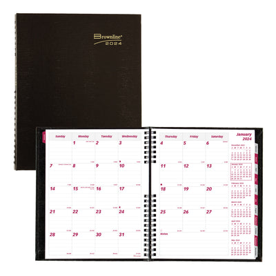 Brownline Coilpro Monthly Planner - 8 7/8" x 7 1/8"