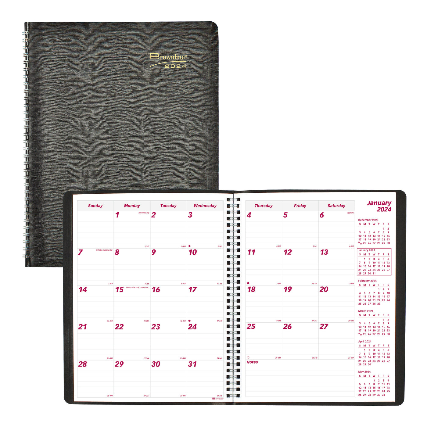 Brownline Monthly Planner - 8 1/2" x 11"