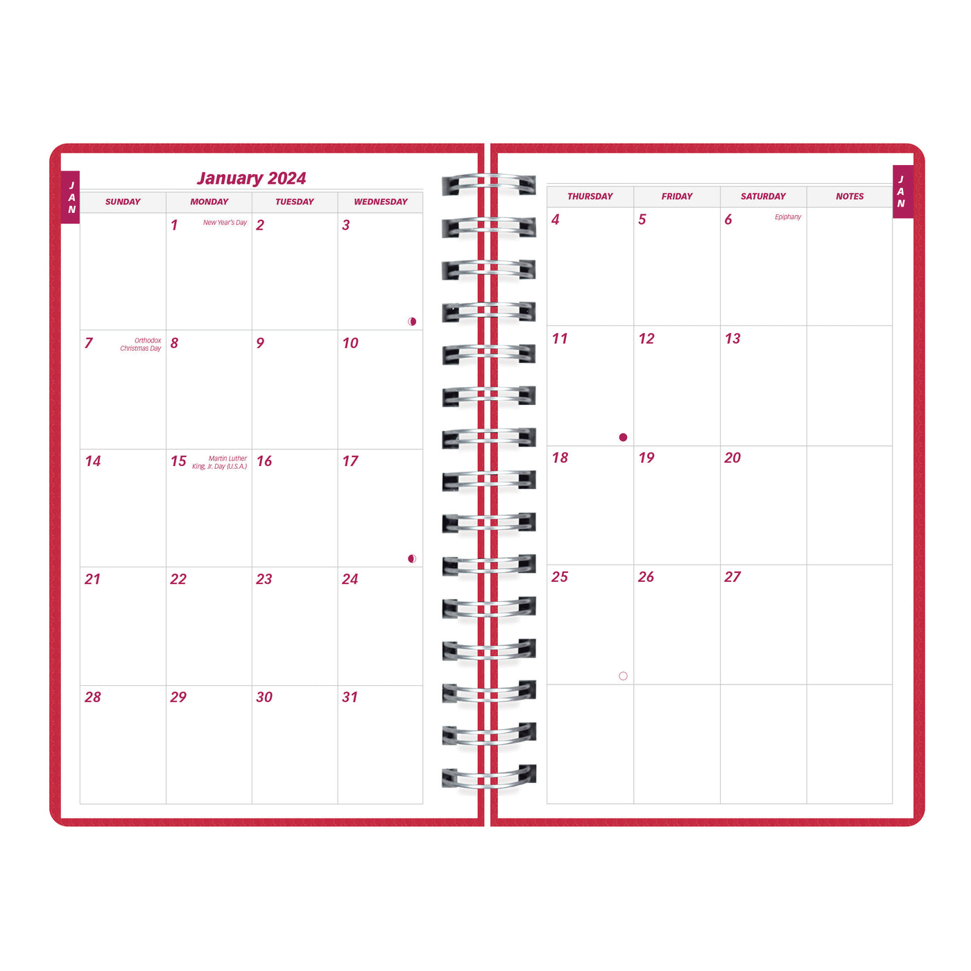 Brownline Duraflex Daily Planner - 5" x 8"