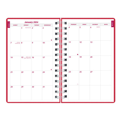 Brownline Duraflex Daily Planner - 5" x 8"