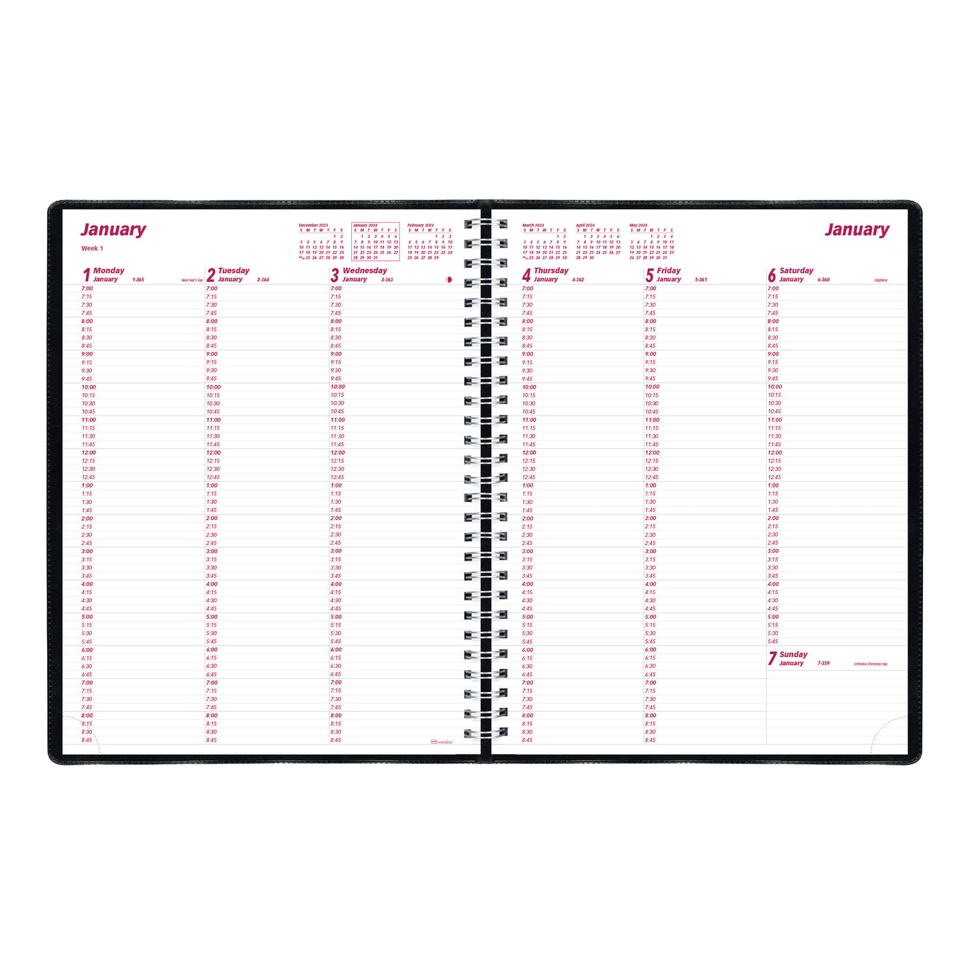 Brownline Weekly Planner - 8 1/2" x 11"