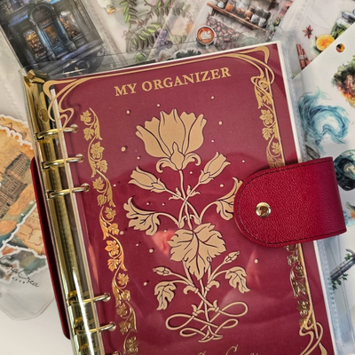 CoraCreaCrafts Flower Organizer Binder