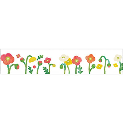 King Jim SODA Transparent Masking Tape - Poppy