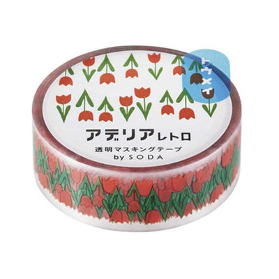 King Jim SODA Transparent Masking Tape - Tulip