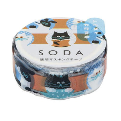 King Jim SODA Transparent Masking Tape - Face