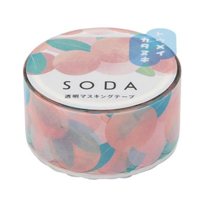 King Jim SODA Transparent Masking Tape - Peach