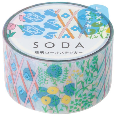 King Jim SODA Transparent Masking Tape - Stamp