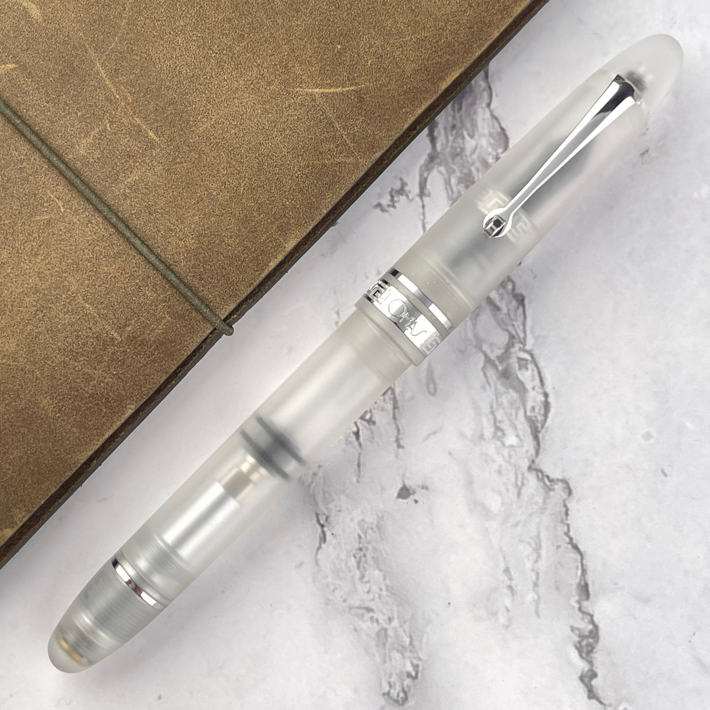 Omas Ogiva Fountain Pen - Demonstrator w/ Silver