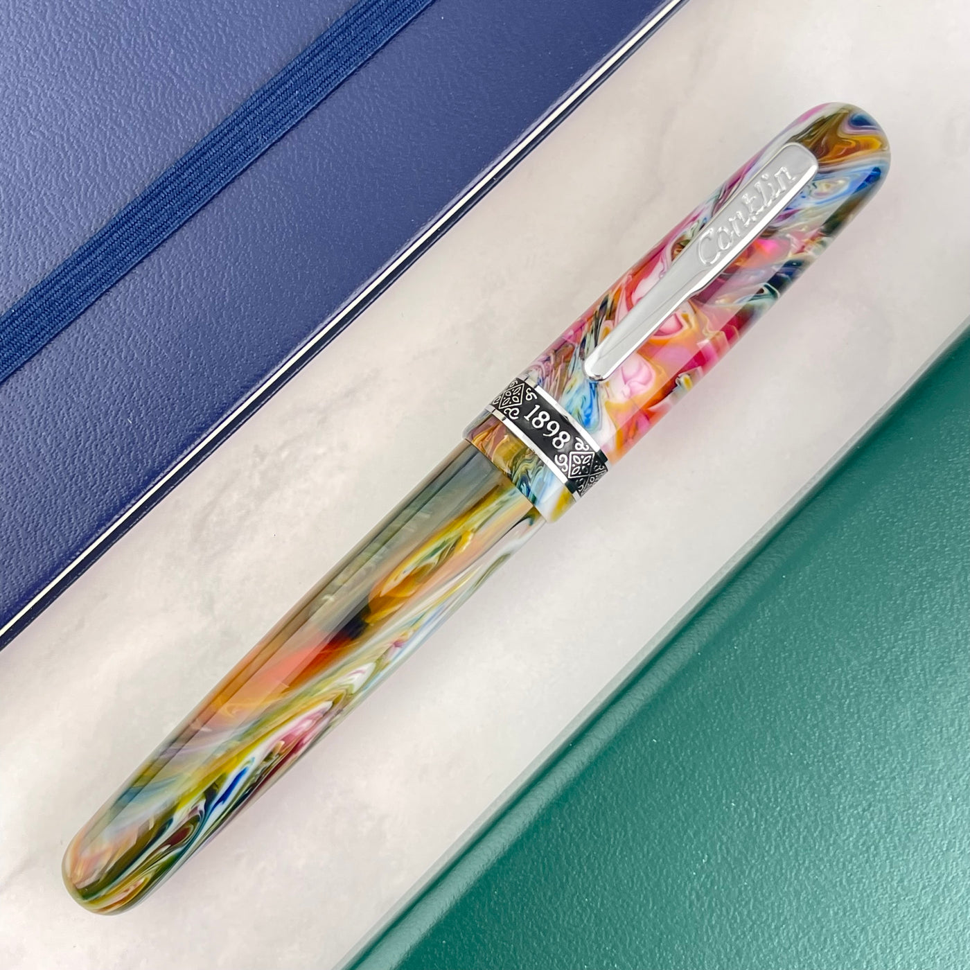 Conklin 1898 Fountain Pen - Misto Green