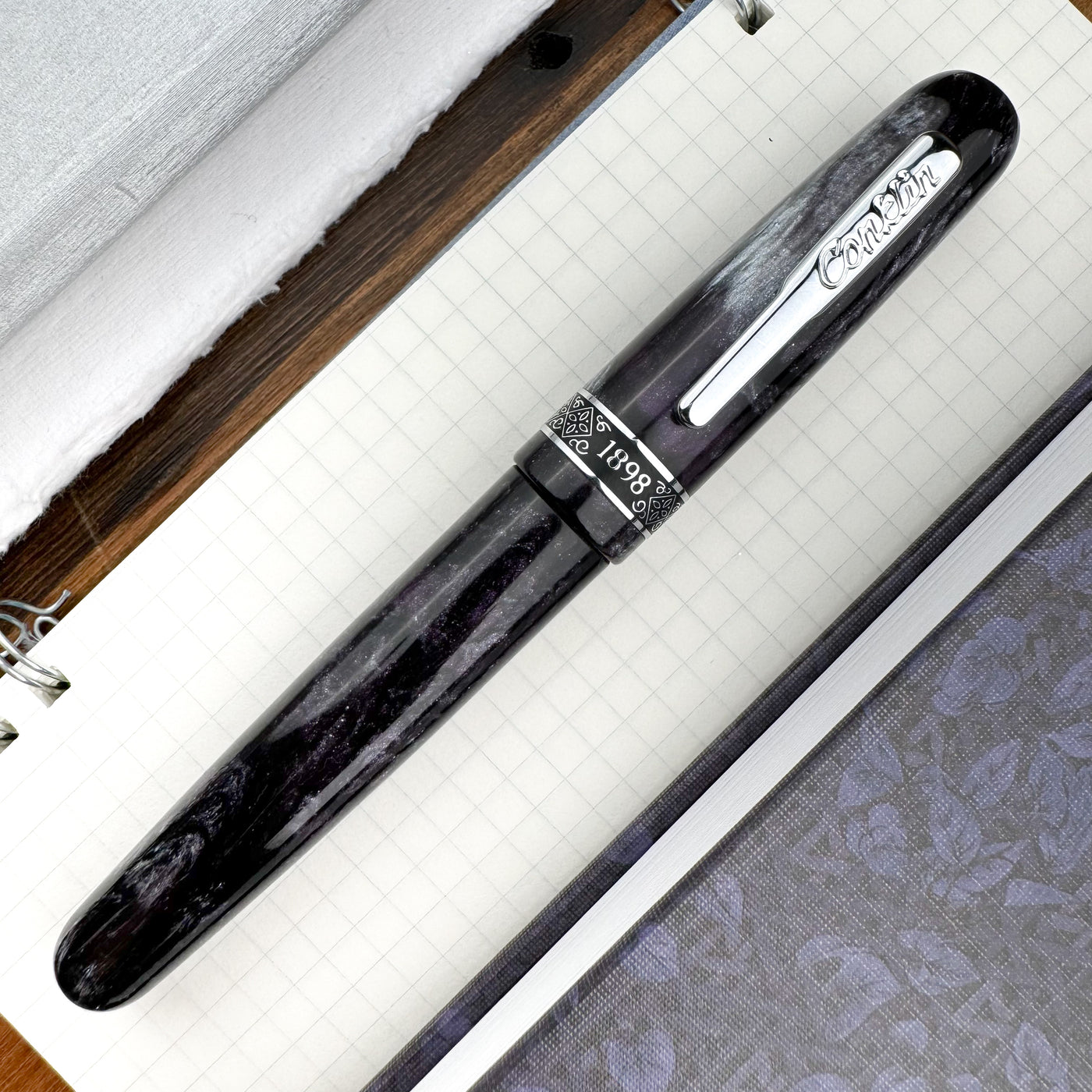 Conklin 1898 Fountain Pen - Purple (Atlas Exclusive)