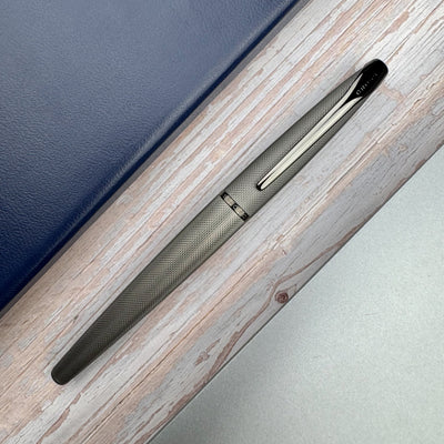 Cross ATX Rollerball Pen - Sandblasted Titanium Gray