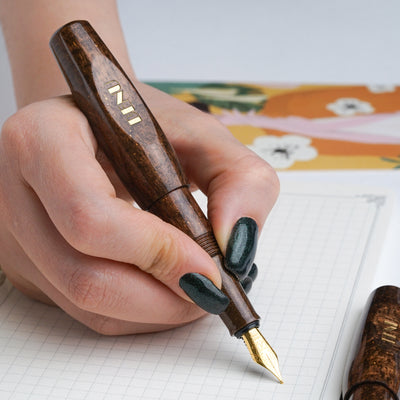 Benu Pixie Fountain Pen - Coffee Brown