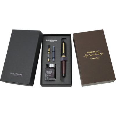 Platinum #3776 Century Fountain Pen - Coffee Jelly (Limited Edition)