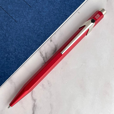 Caran d'Ache 849 Colormat-X Ballpoint Pen - Red