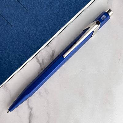 Caran d'Ache 849 Colormat-X Ballpoint Pen - Blue