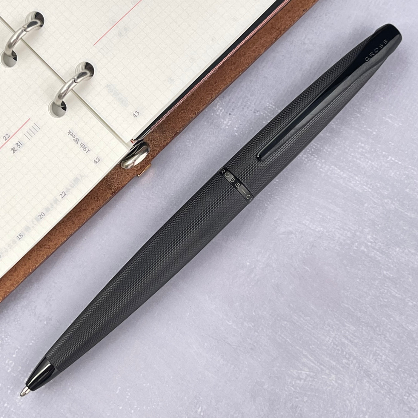 Cross ATX Ballpoint Pen - Brushed Black