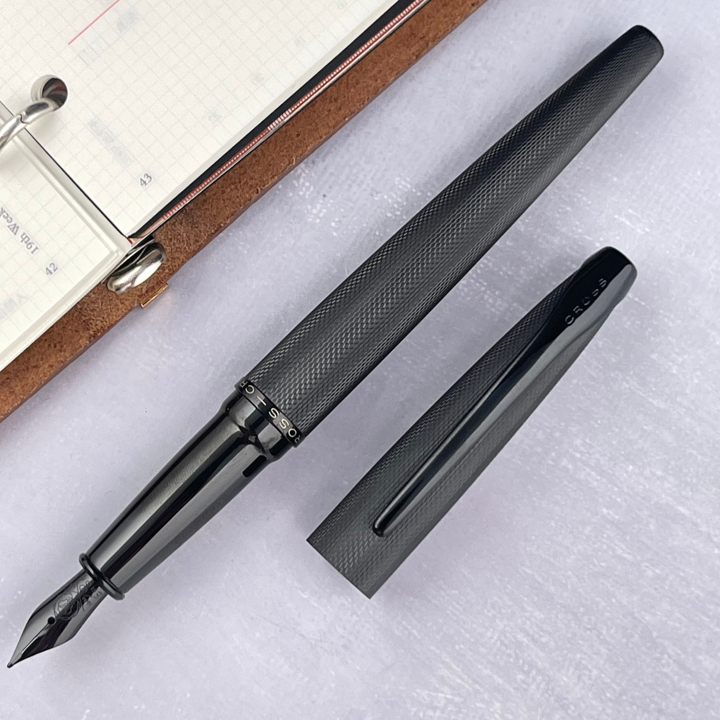 Cross ATX Fountain Pen - Brushed Black