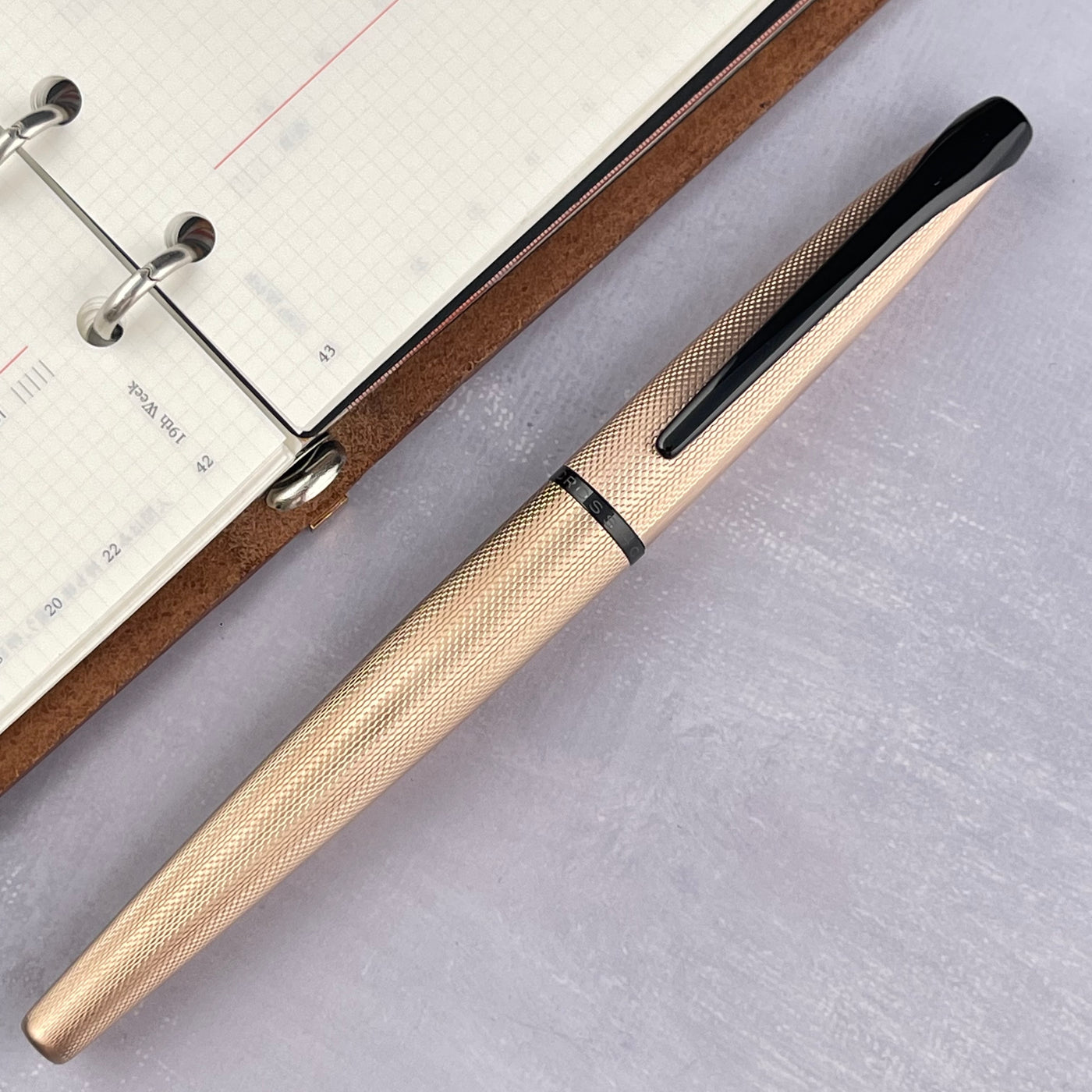 Cross ATX Fountain Pen - Brushed Rose Gold