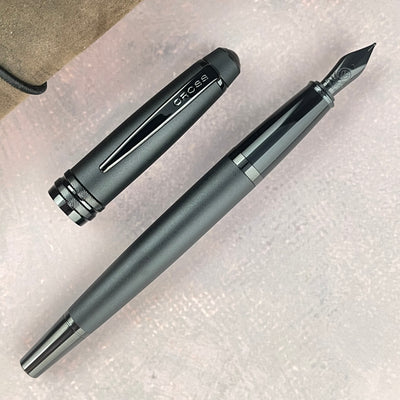 Cross Bailey Fountain Pen - Matte Black