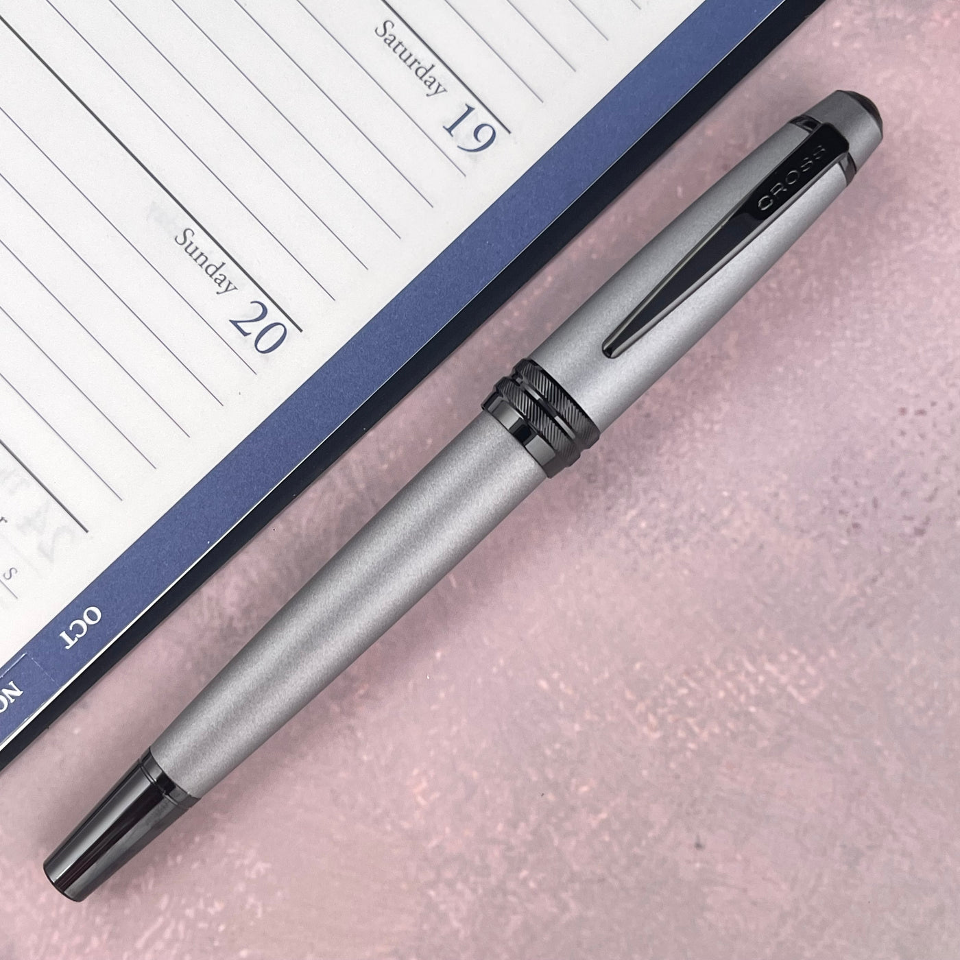 Cross Bailey Rollerball Pen - Matte Grey