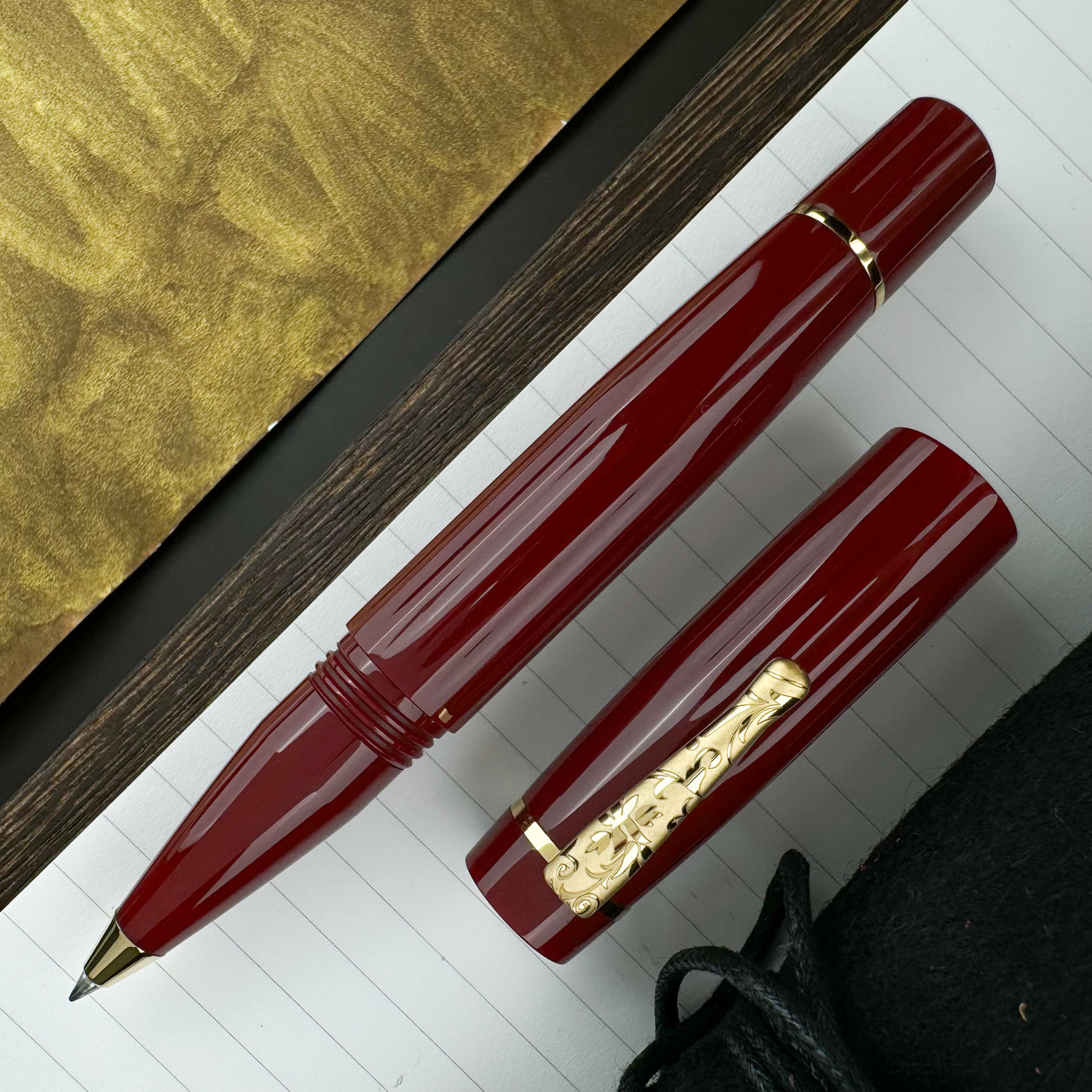 Delta Bio+16 Rollerball Pen - Corallo