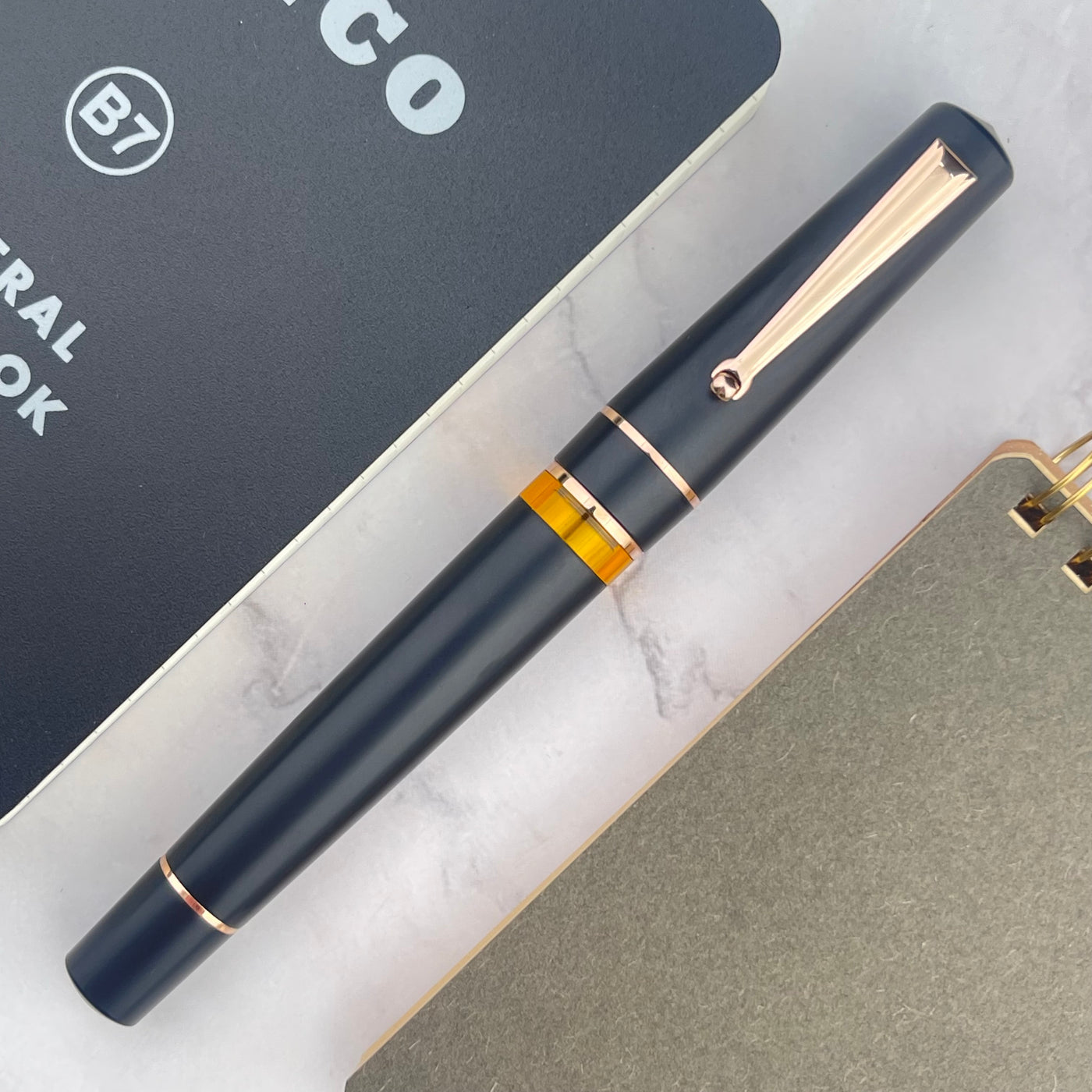 Delta Duna Fountain Pen - Matte Black