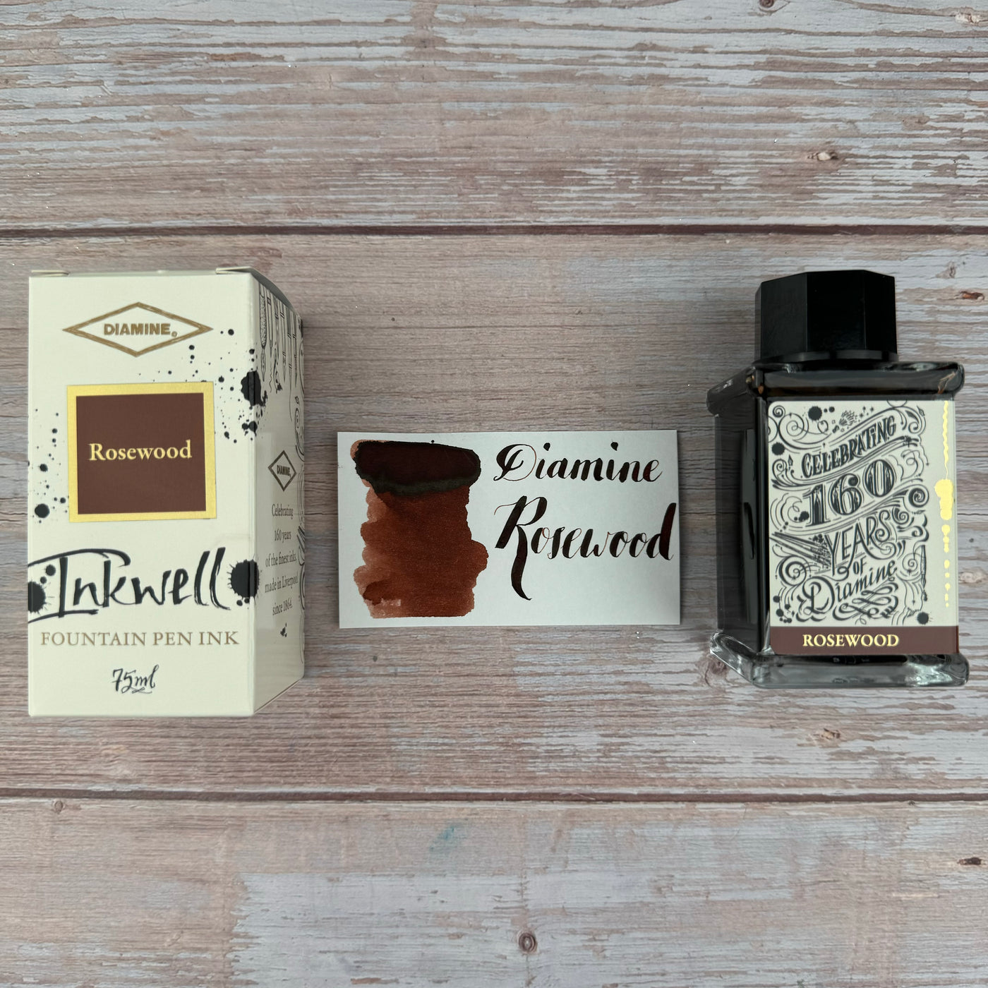 Diamine Rosewood - 75ml Bottled Ink