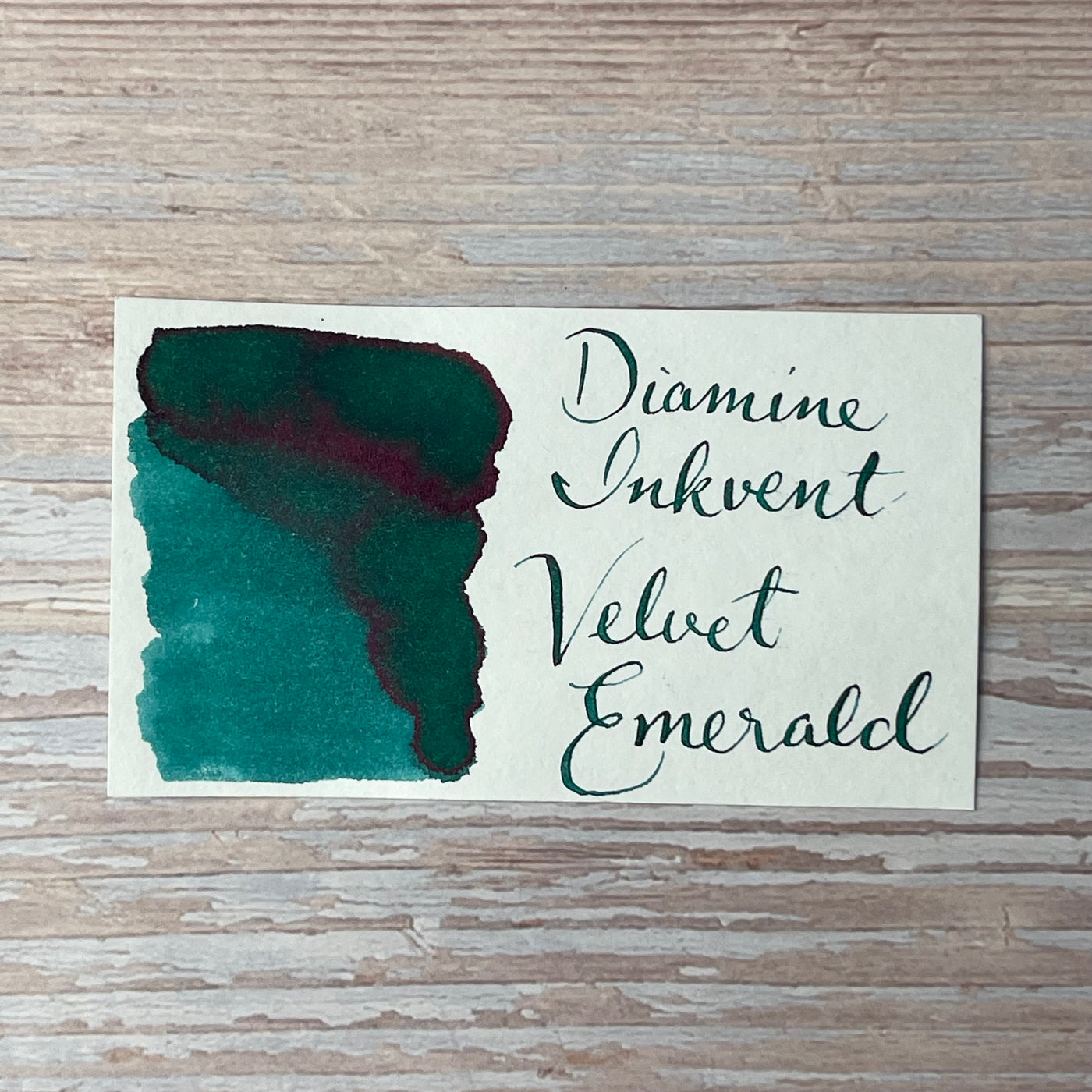 Diamine Inkvent Velvet Emerald - 50ml Bottled Ink