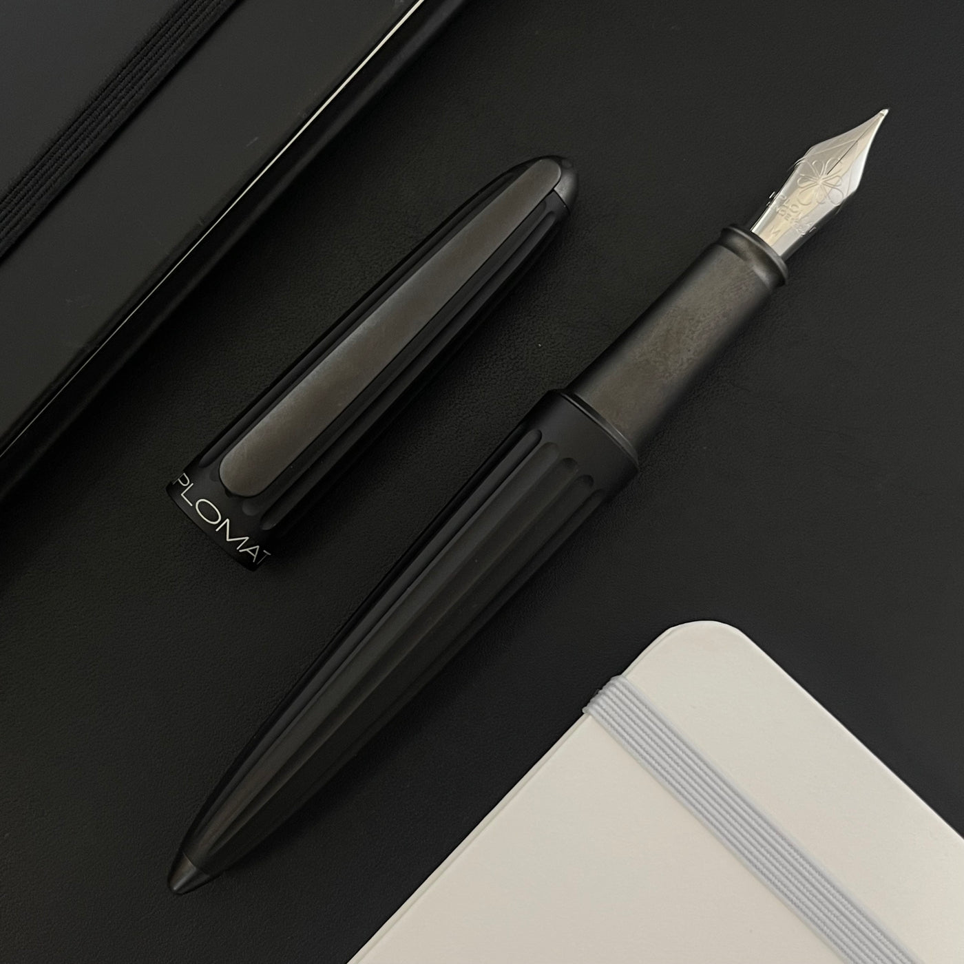 Diplomat Aero Fountain Pen - Black