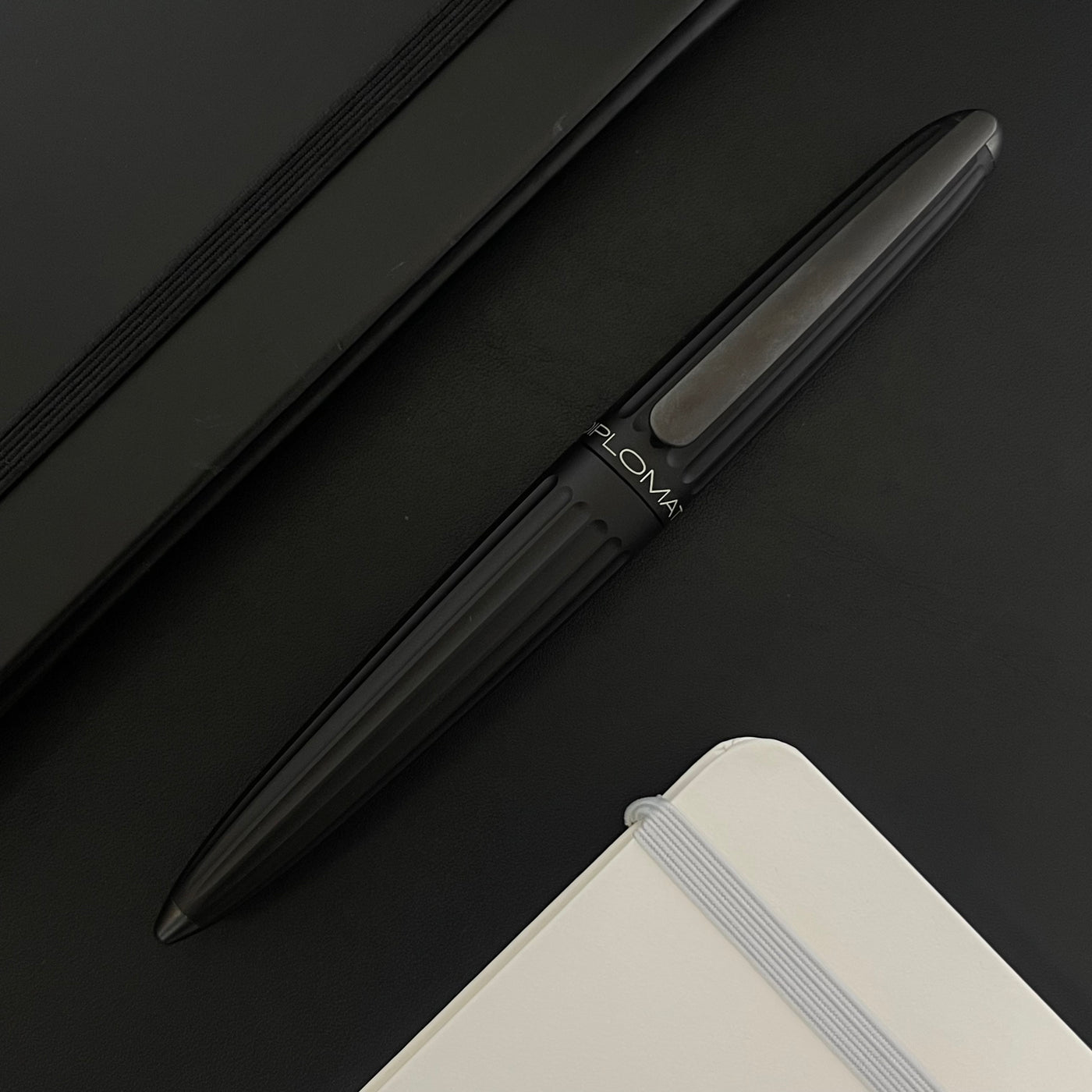 Diplomat Aero Fountain Pen - Black