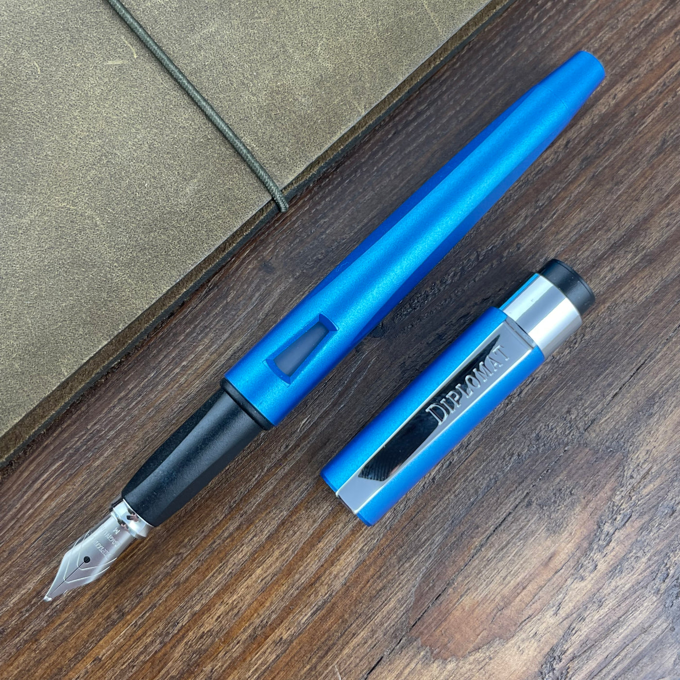 Diplomat Magnum Fountain Pen - Aegean Blu