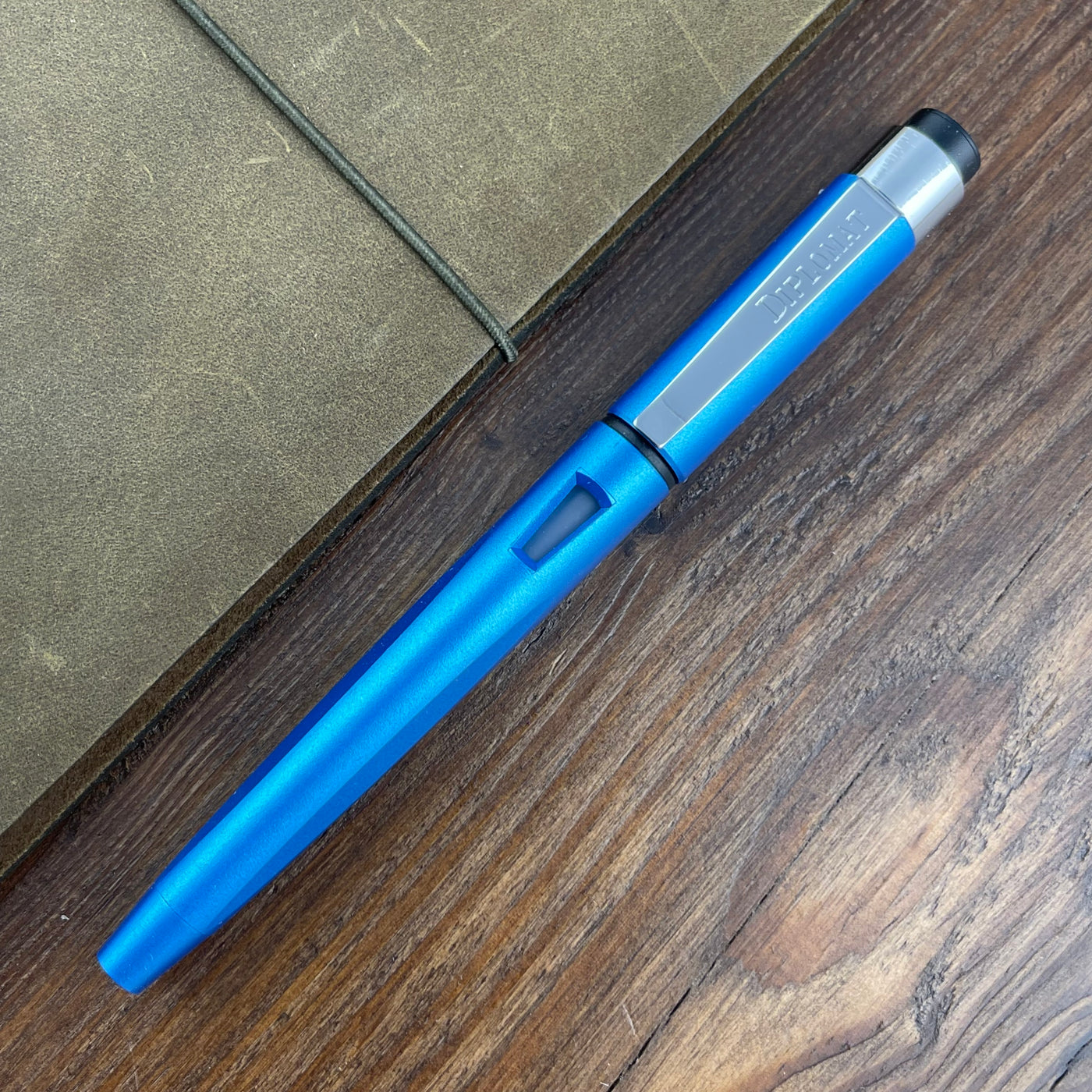 Diplomat Magnum Fountain Pen - Aegean Blu