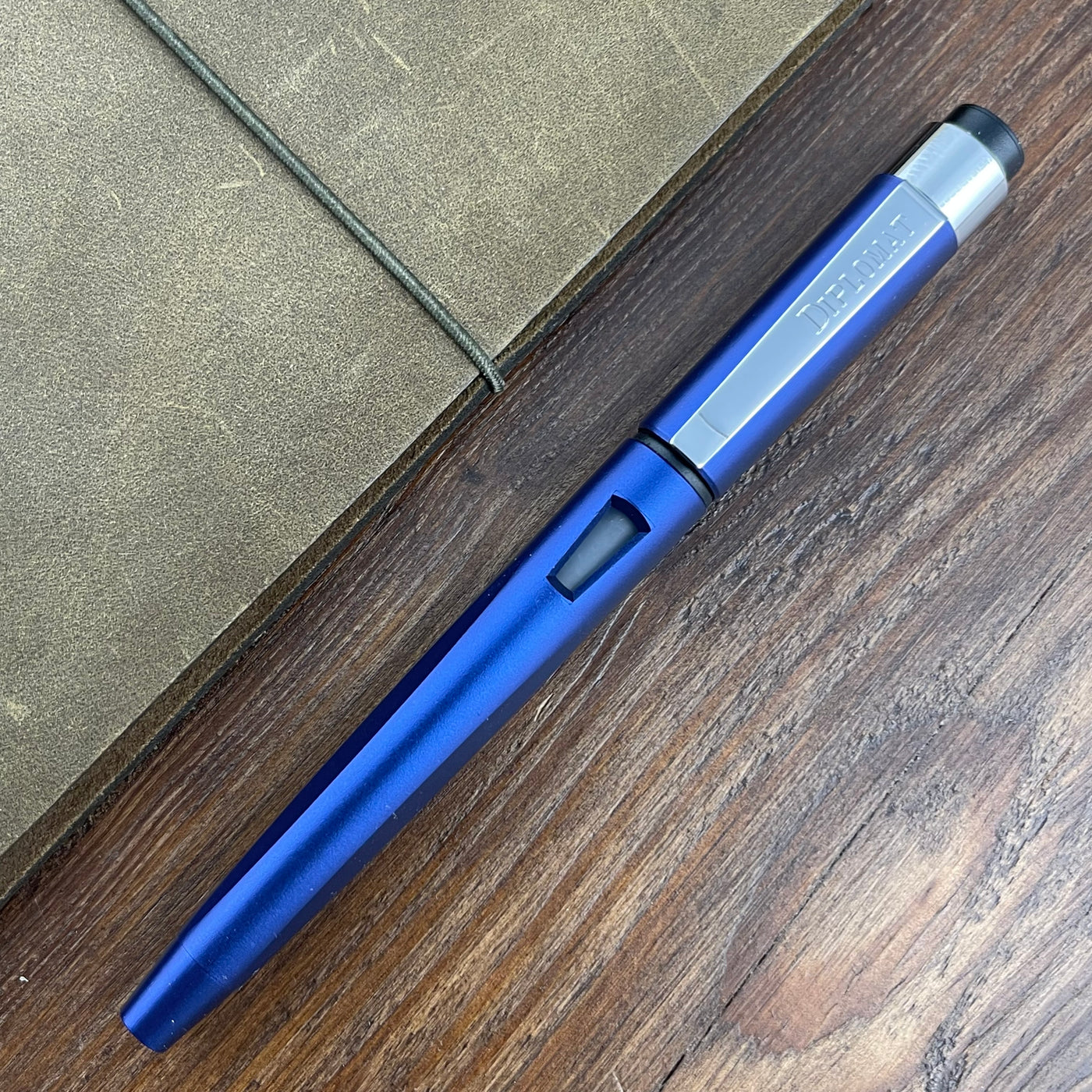 Diplomat Magnum Fountain Pen - Indigo