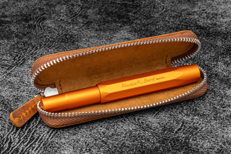 Galen Leather Single Pen Case for Pocket Pen